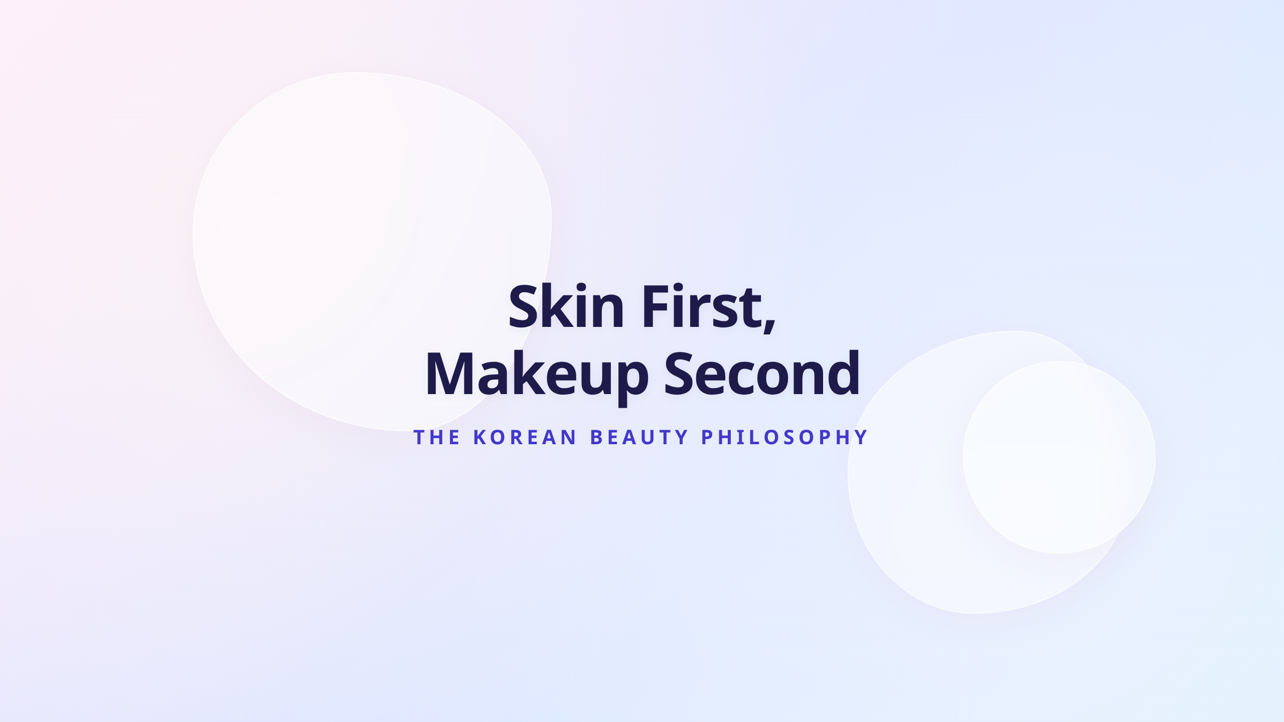 No-Makeup Makeup Skin Care Foundation Core Concept Cover